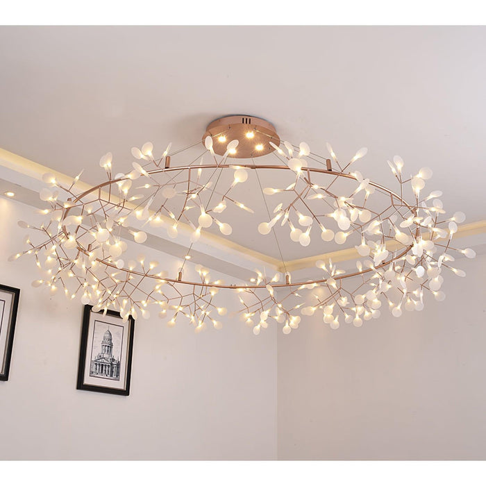 Big O Firefly LED Chandelier-DWHOME