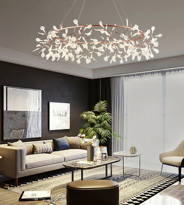 Big O Firefly LED Chandelier-DWHOME
