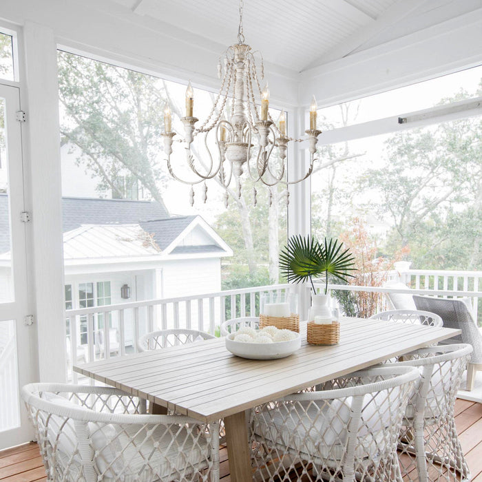 Billiter Wooden Chandelier-DWHOME