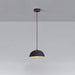 Black Arch Ceramic Pendant Lamp.