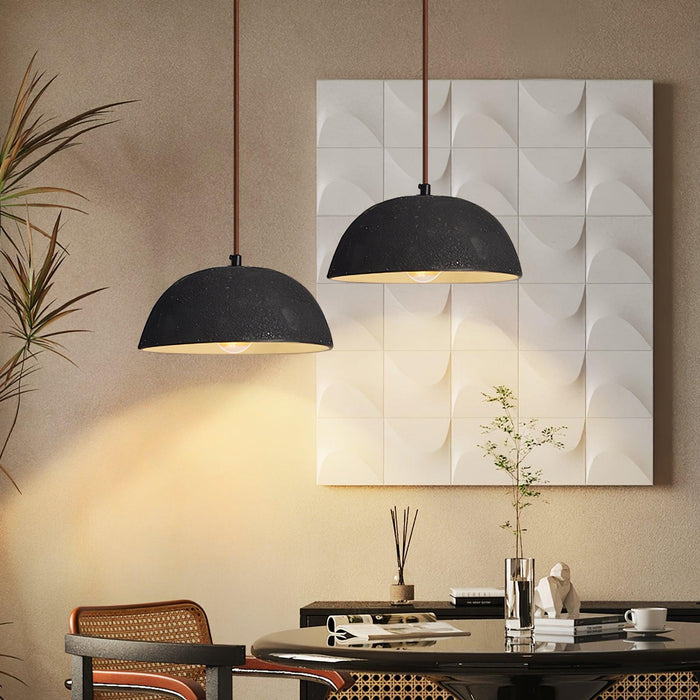 Black Arch Ceramic Pendant Lamp.