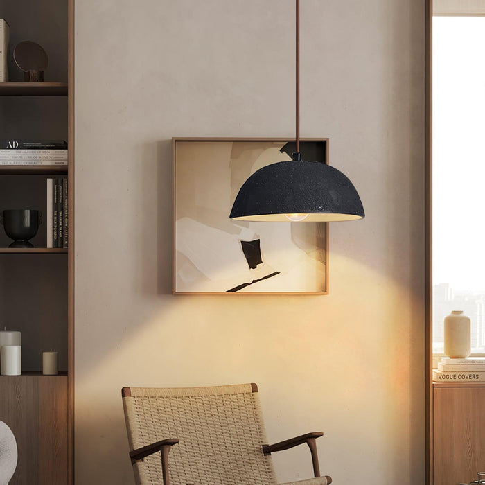 Black Arch Ceramic Pendant Lamp-DWHOME