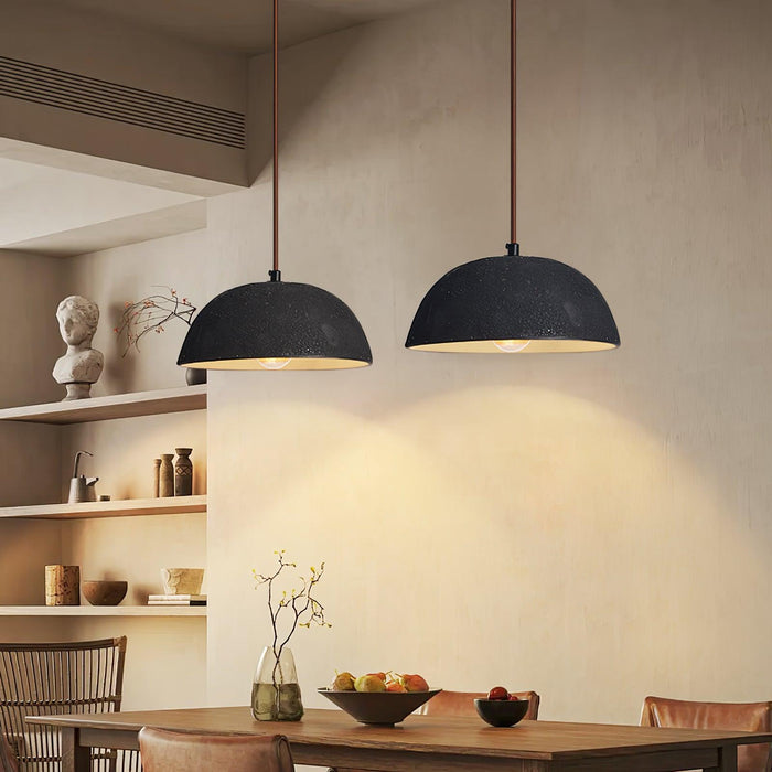 Black Arch Ceramic Pendant Lamp.