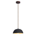 Black Arch Ceramic Pendant Lamp.