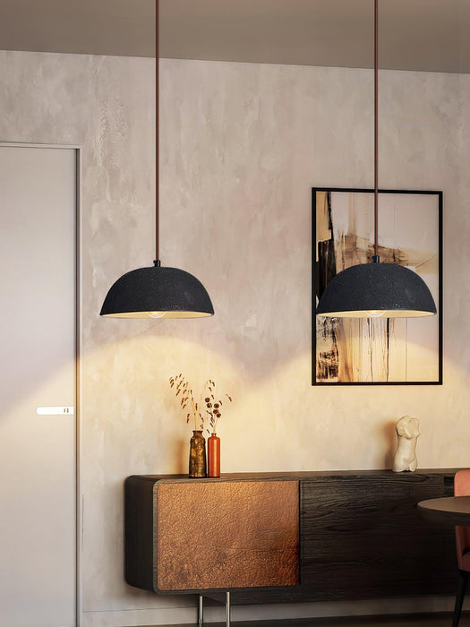 Black Arch Ceramic Pendant Lamp-DWHOME