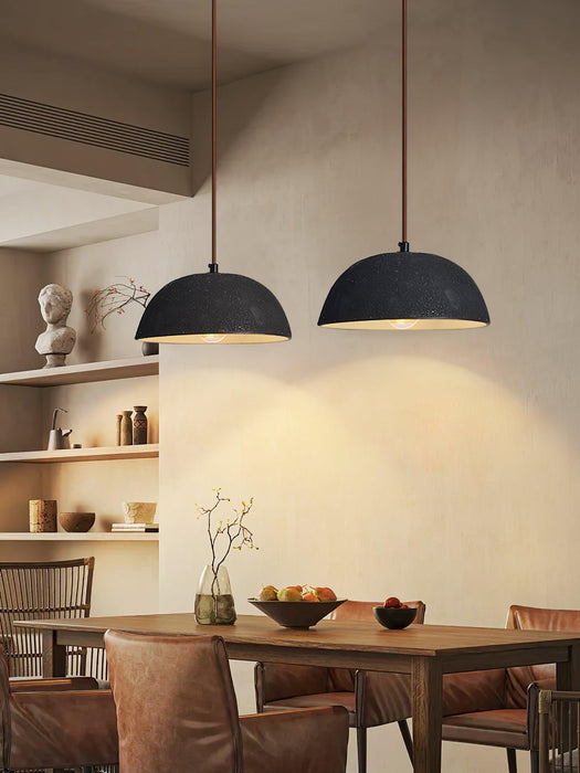 Black Arch Ceramic Pendant Lamp-DWHOME