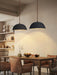 Black Arch Ceramic Pendant Lamp.