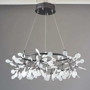 Black Big O Firefly LED Chandelier-DWHOME