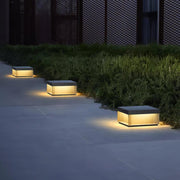 Black Box Outdoor Post Light-DWHOME
