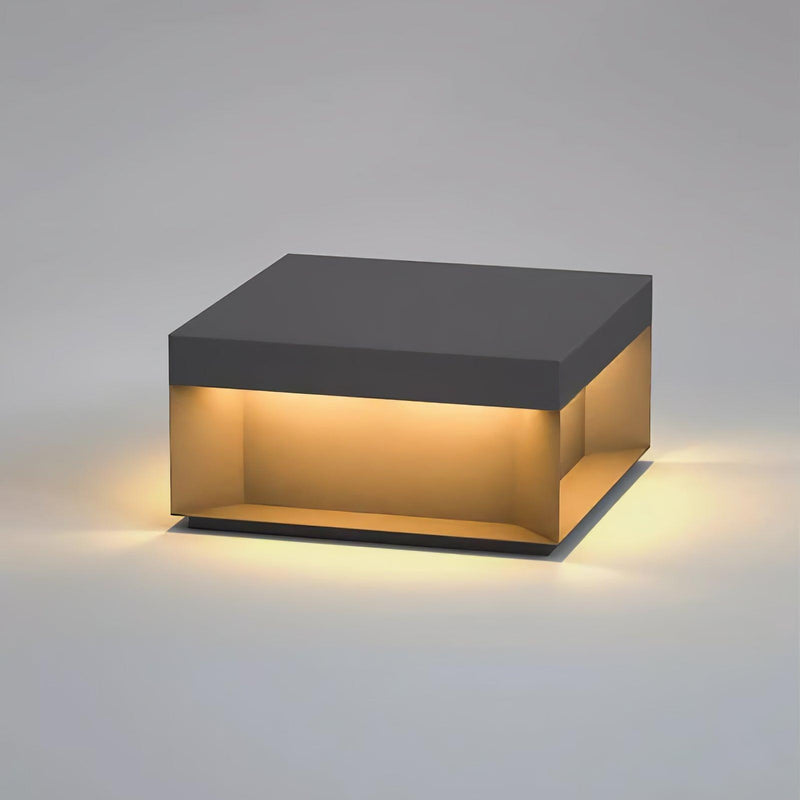 Black Box Outdoor Post Light-DWHOME