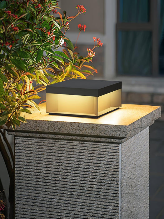 Black Box Outdoor Post Light - DWHOME