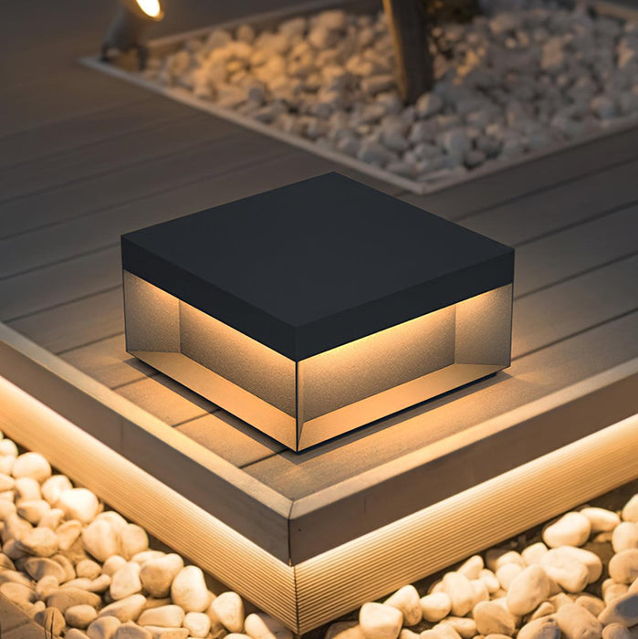 Black Box Outdoor Post Light - DWHOME