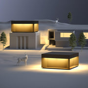 Black Box Outdoor Post Light-DWHOME