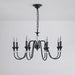 Noir Candelabra Chandelier-DWHOME