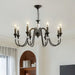 Noir Candelabra Chandelier-DWHOME
