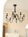 Noir Candelabra Chandelier.