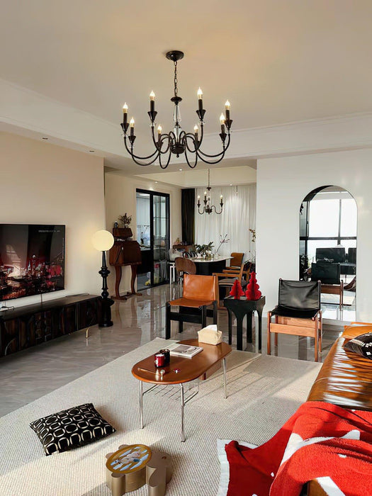 Noir Candelabra Chandelier-DWHOME