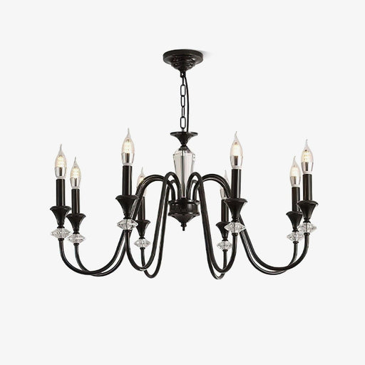 Noir Candelabra Chandelier-DWHOME