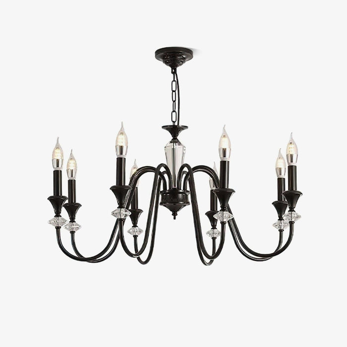 Noir Candelabra Chandelier-DWHOME
