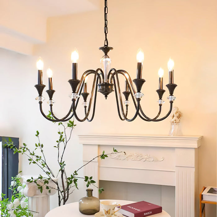 Noir Candelabra Chandelier.