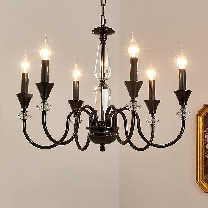 Noir Candelabra Chandelier.