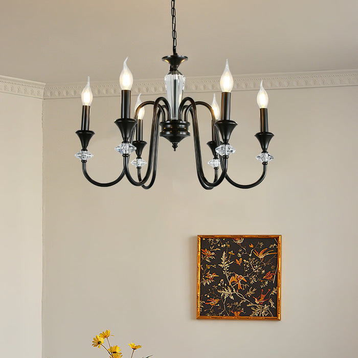 Noir Candelabra Chandelier.