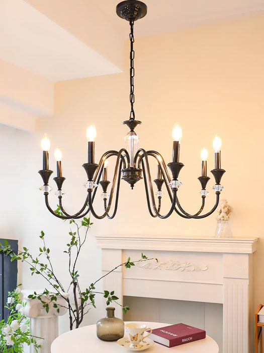 Noir Candelabra Chandelier.