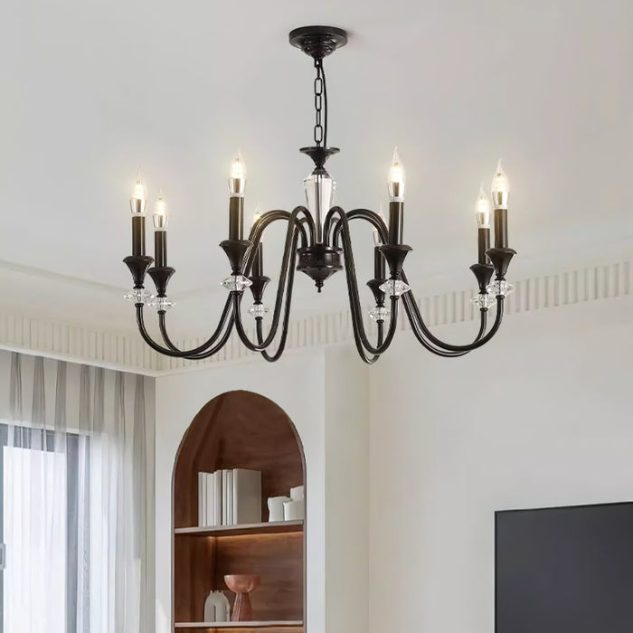 Noir Candelabra Chandelier.