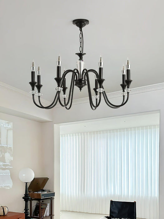 Noir Candelabra Chandelier-DWHOME