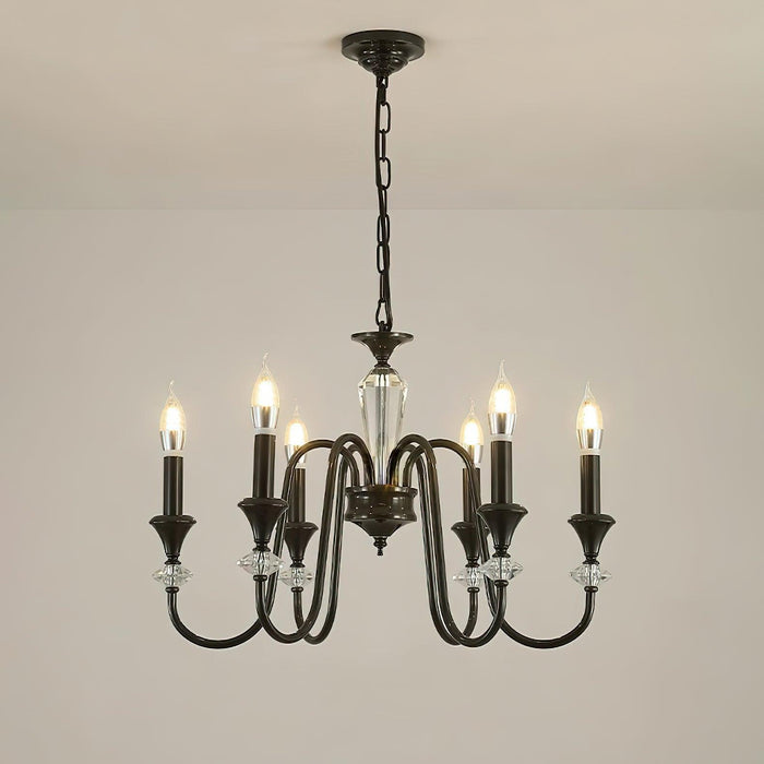 Noir Candelabra Chandelier-DWHOME