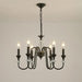 Noir Candelabra Chandelier-DWHOME