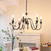 Noir Candelabra Chandelier-DWHOME