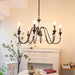 Noir Candelabra Chandelier.