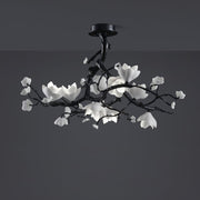Black Copper Tree Chandelier-DWHOME