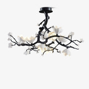 Black Copper Tree Chandelier-DWHOME
