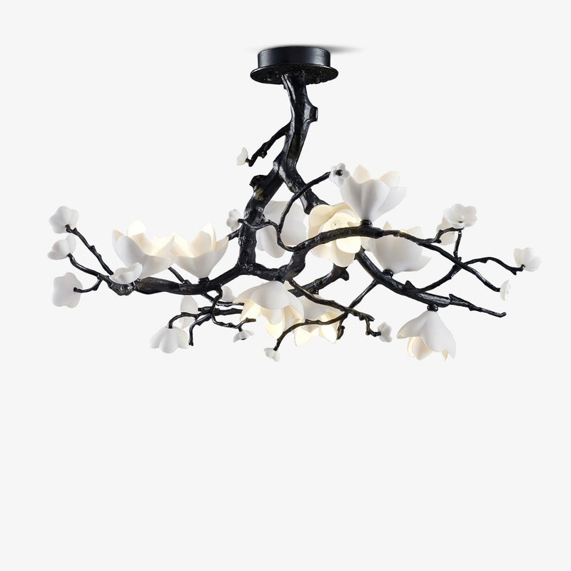 Black Copper Tree Chandelier-DWHOME
