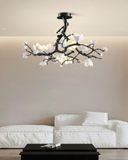 Black Copper Tree Chandelier-DWHOME
