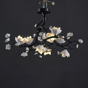 Black Copper Tree Chandelier-DWHOME