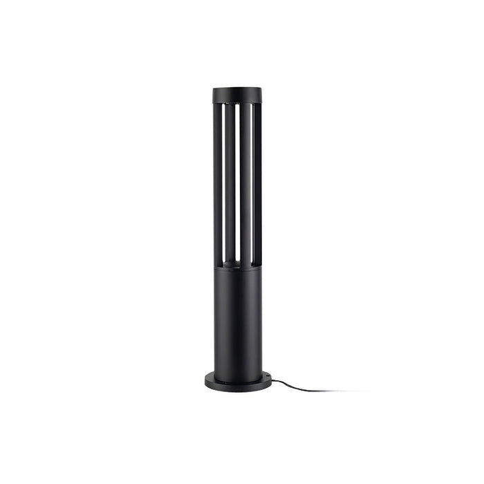 Black Cylindrical Garden Outdoor Light-DWHOME