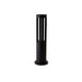 Black Cylindrical Garden Outdoor Light-DWHOME