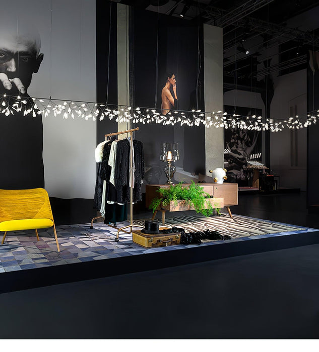 Black Firefly LED Chandelier-DWHOME