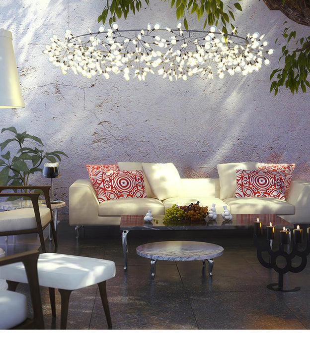 Black Firefly LED Chandelier-DWHOME