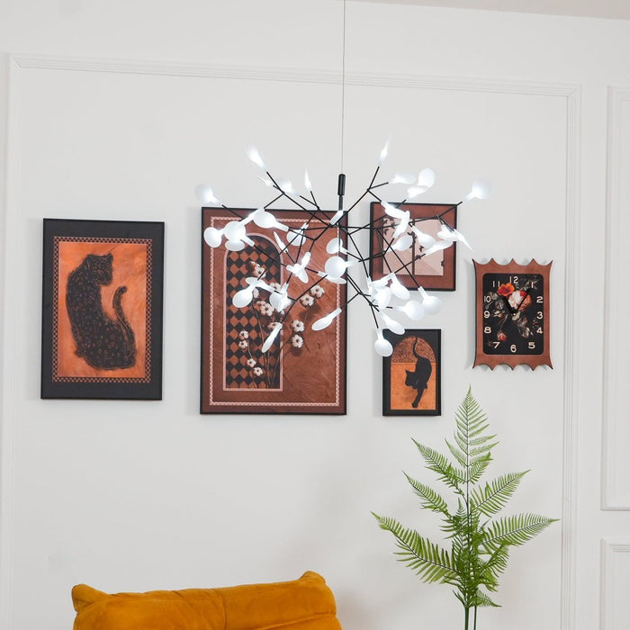 Black Firefly LED Chandelier-DWHOME