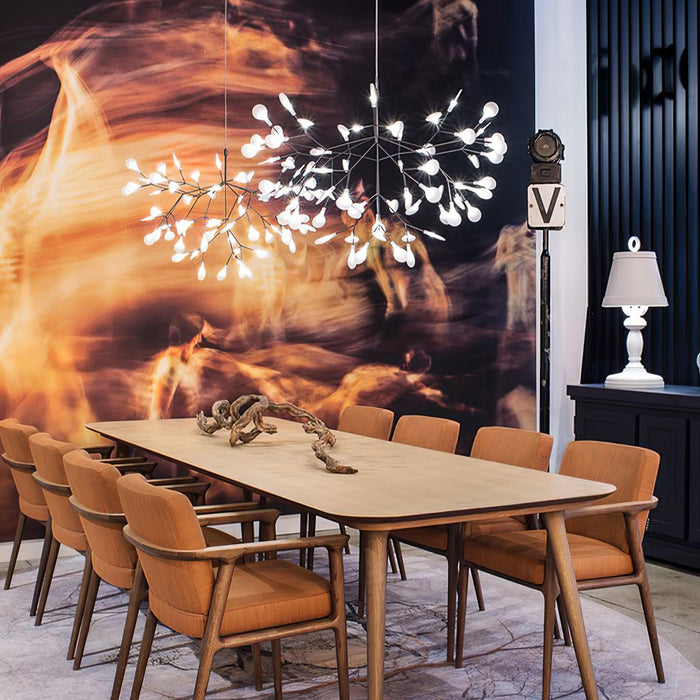 Black Firefly LED Chandelier-DWHOME