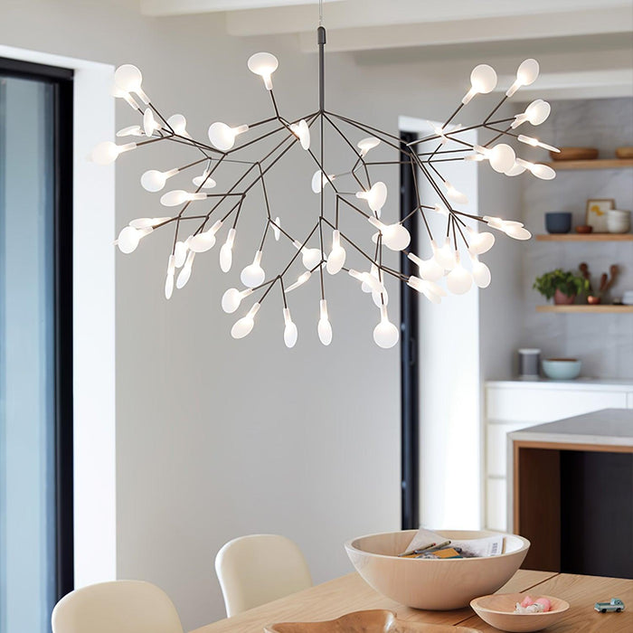 Black Firefly LED Chandelier-DWHOME