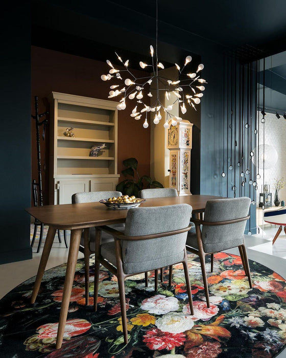 Black Firefly LED Chandelier-DWHOME