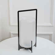 Black Twilight Lantern Table Lamp-DWHOME