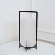 Black Twilight Lantern Table Lamp-DWHOME