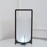 Black Twilight Lantern Table Lamp-DWHOME