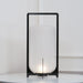 Black Twilight Lantern Table Lamp-DWHOME